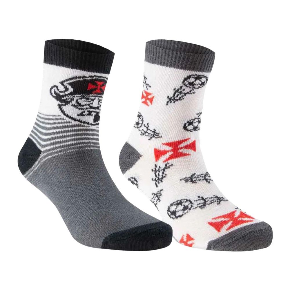 Kit-Meia-Rikam-Vasco-da-Gama|-Infantil Kit-Meia-Rikam-Vasco-da-Gama|-Infantil